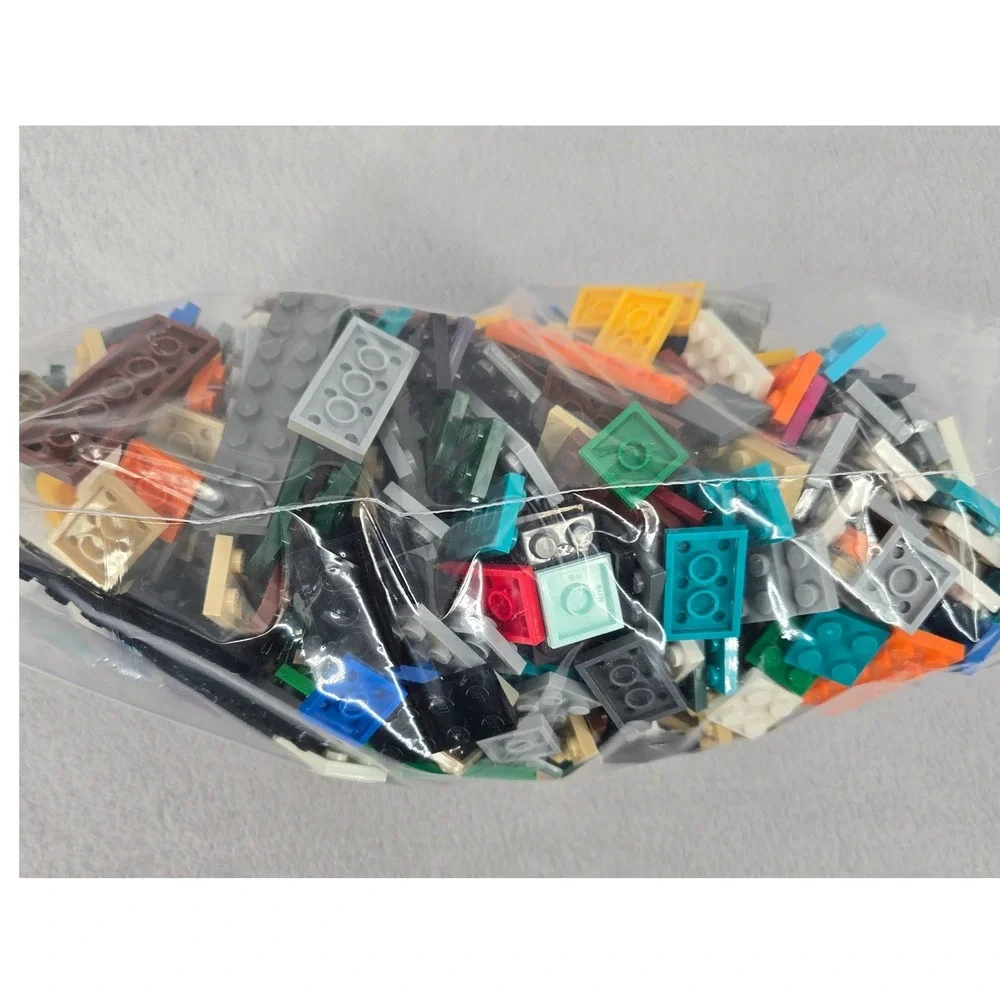 LEGO 1.9lb Bulk Mixed Plates Lot Kids Creative Building Bricks Multi-color